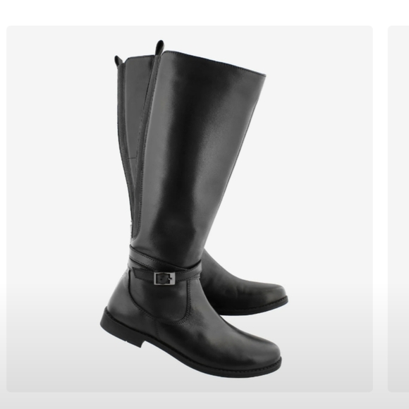 Maddison Danifa Black Mid Calf Boots size 37 (6.5) - Picture 4 of 9